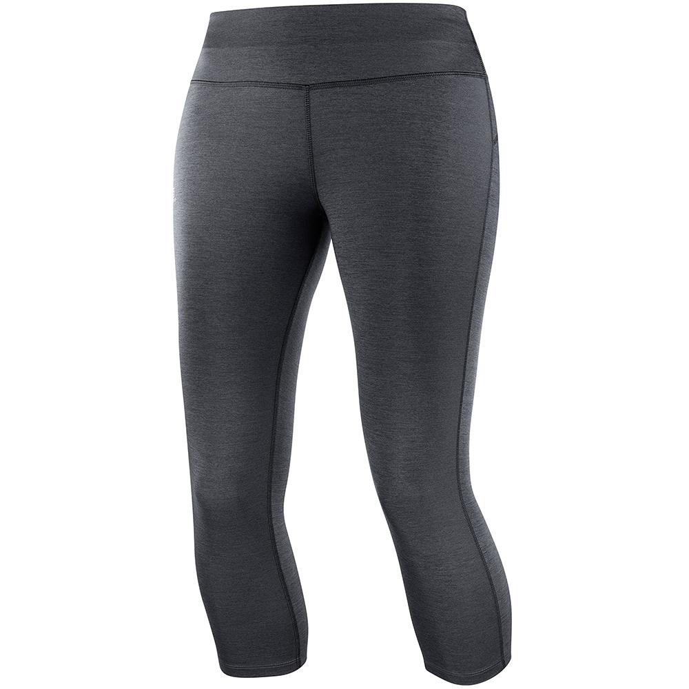 Salomon Singapore Womens Tights - COMET MID W Black | 12856-IUAL